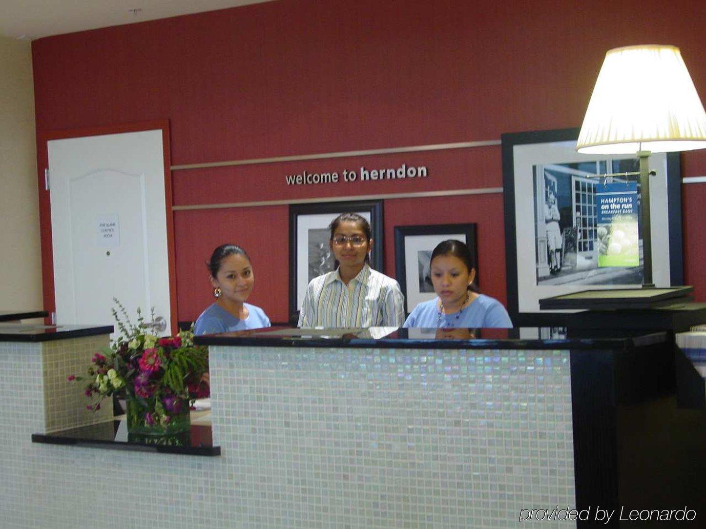 Hampton Inn & Suites Herndon-Reston Inreriör bild